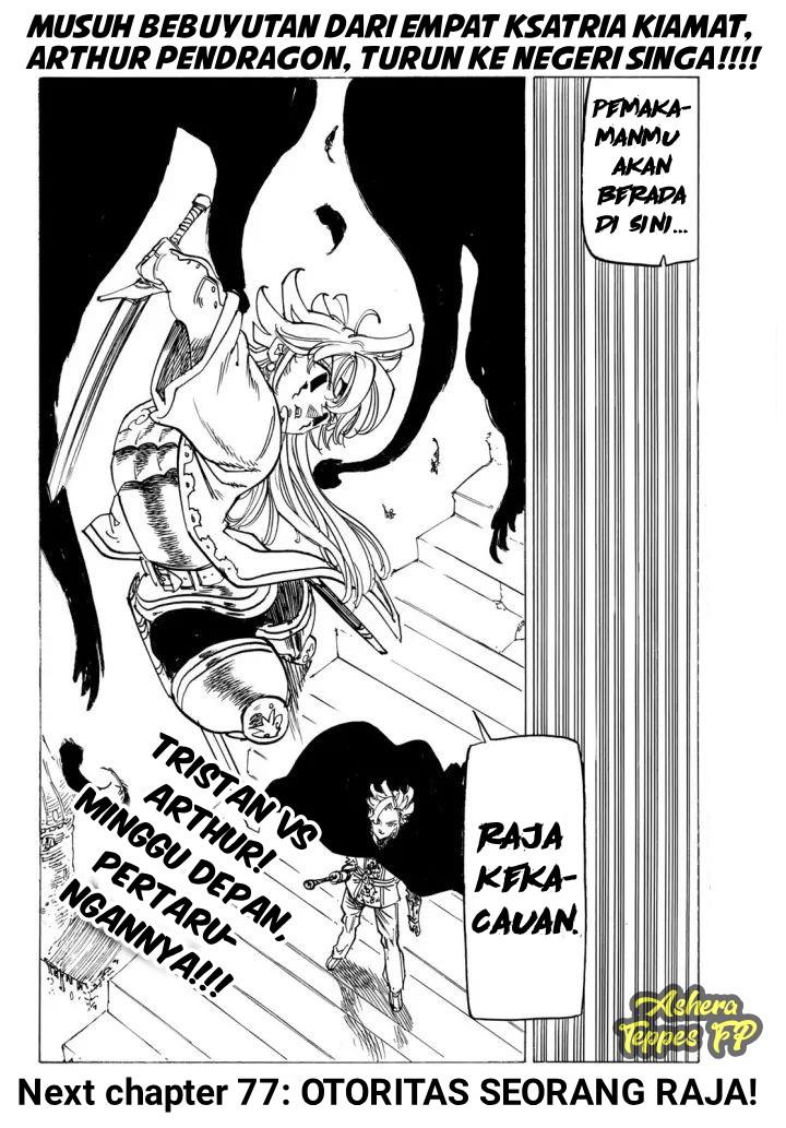 Mokushiroku no Yonkishi Chapter 76