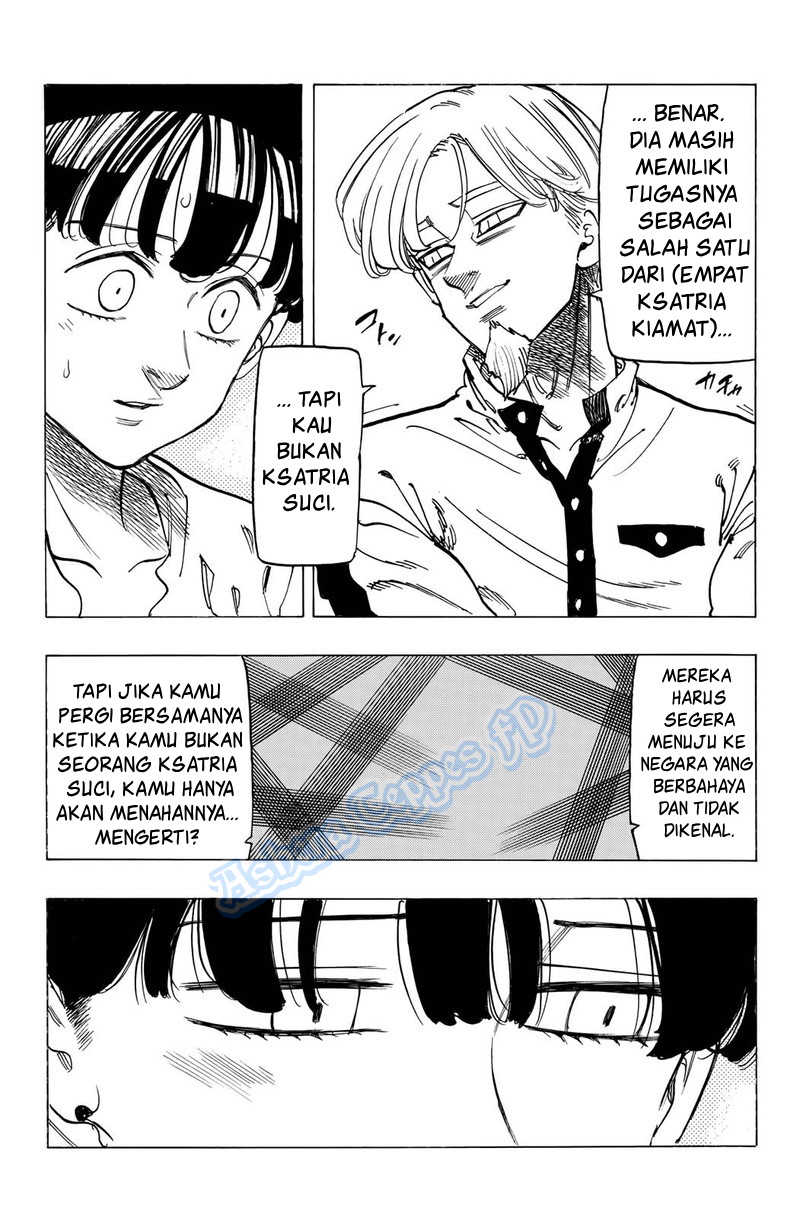 Mokushiroku no Yonkishi Chapter 82