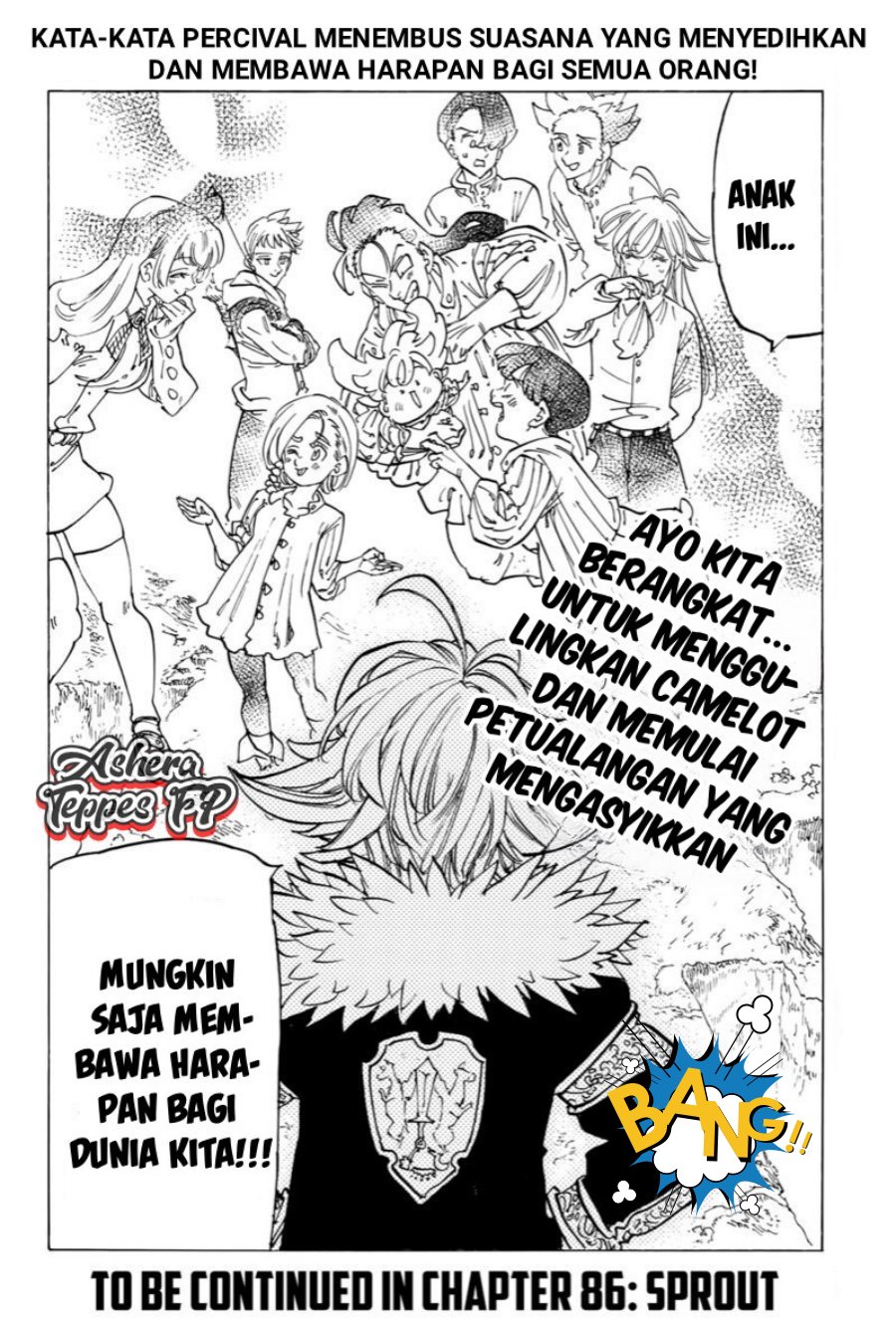 Mokushiroku no Yonkishi Chapter 85