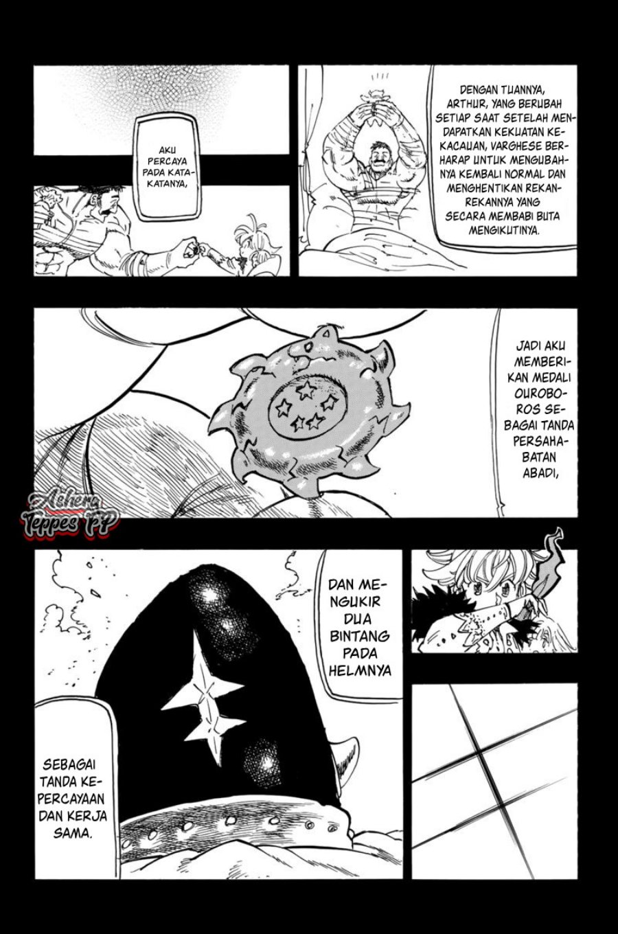 Mokushiroku no Yonkishi Chapter 85