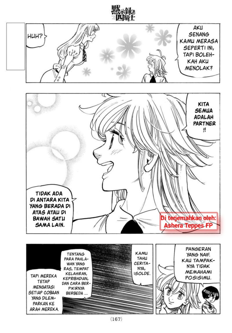 Mokushiroku no Yonkishi Chapter 86