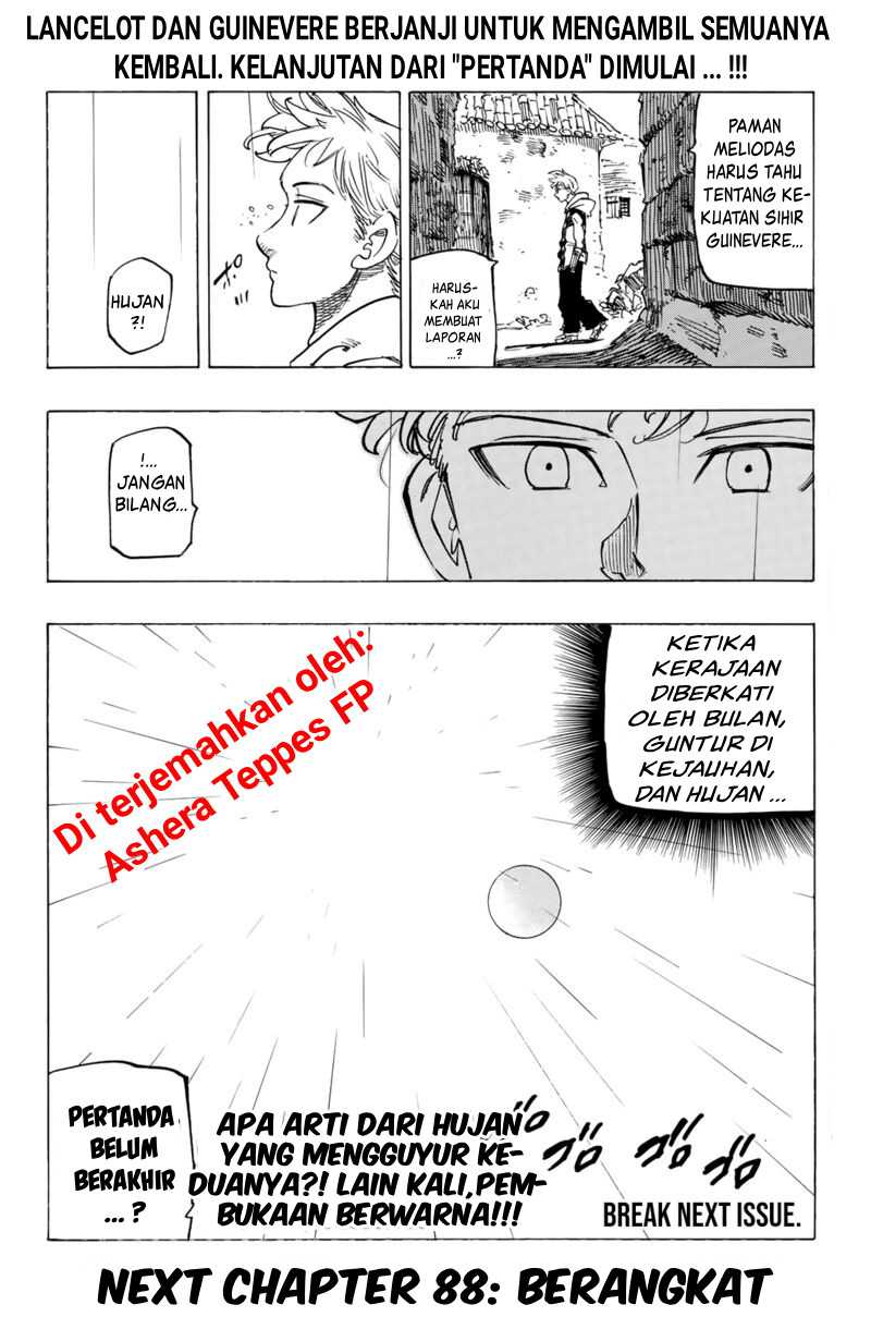 Mokushiroku no Yonkishi Chapter 87