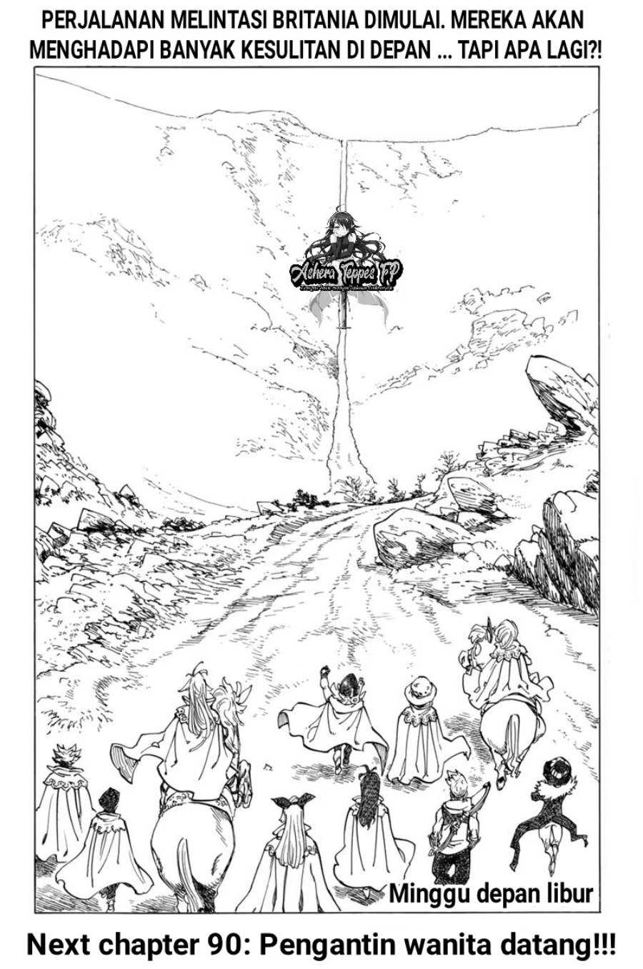 Mokushiroku no Yonkishi Chapter 89