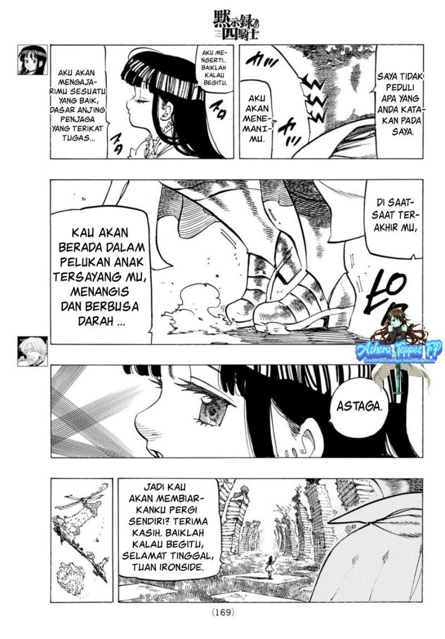 Mokushiroku no Yonkishi Chapter 90