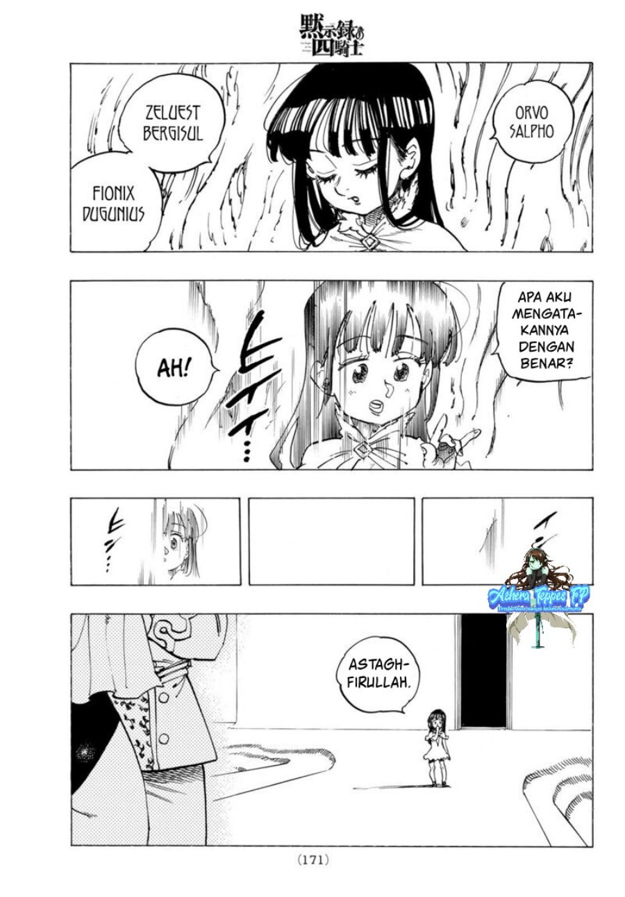 Mokushiroku no Yonkishi Chapter 90