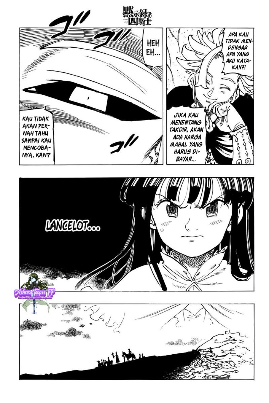 Mokushiroku no Yonkishi Chapter 91