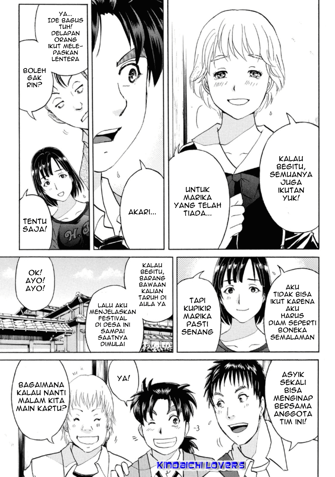 Kindaichi Shounen no Jikenbo Returns chapter 25 halaman 7