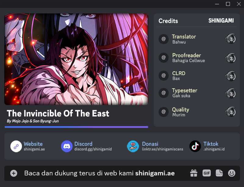 The Invincible of the East Chapter 12