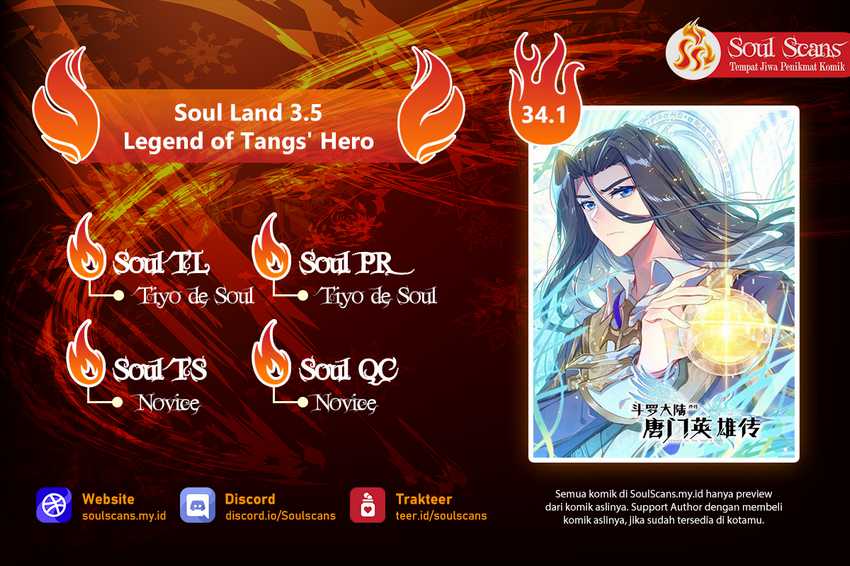 Soul Land Legend of the Tang’s Hero Chapter 33.1