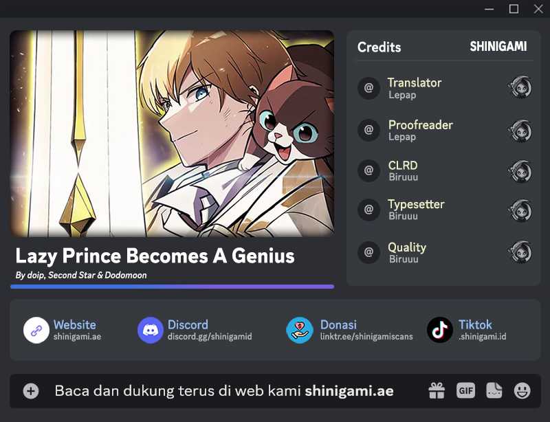 Lazy Prince Becomes a Genius Chapter 120