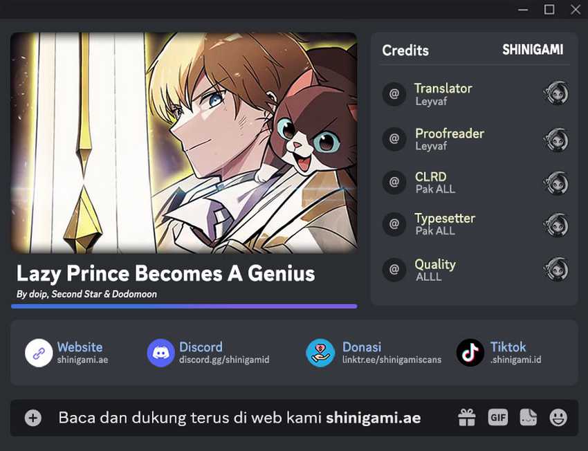 Lazy Prince Becomes a Genius Chapter 123