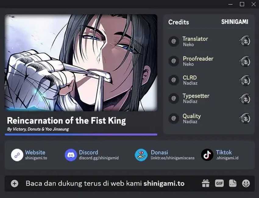 Reincarnation Of The Fist King Chapter 02