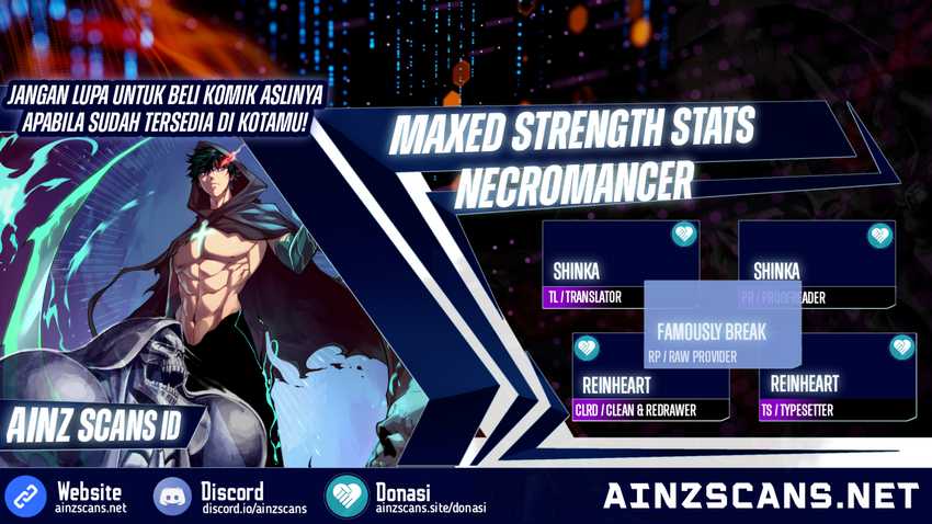 Maxed Strength Necromancer Chapter 20