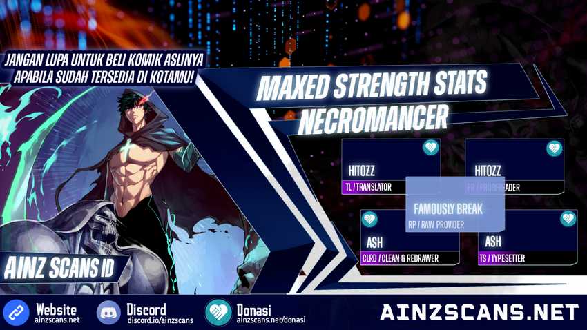 Maxed Strength Necromancer Chapter 33