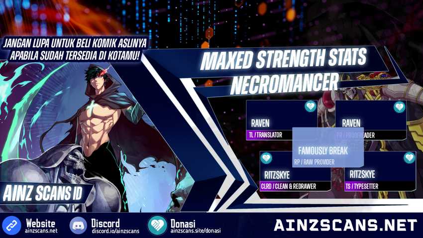 Maxed Strength Necromancer Chapter 43