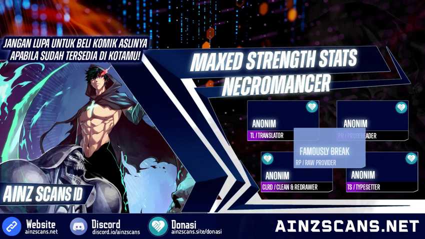 Maxed Strength Necromancer Chapter 52