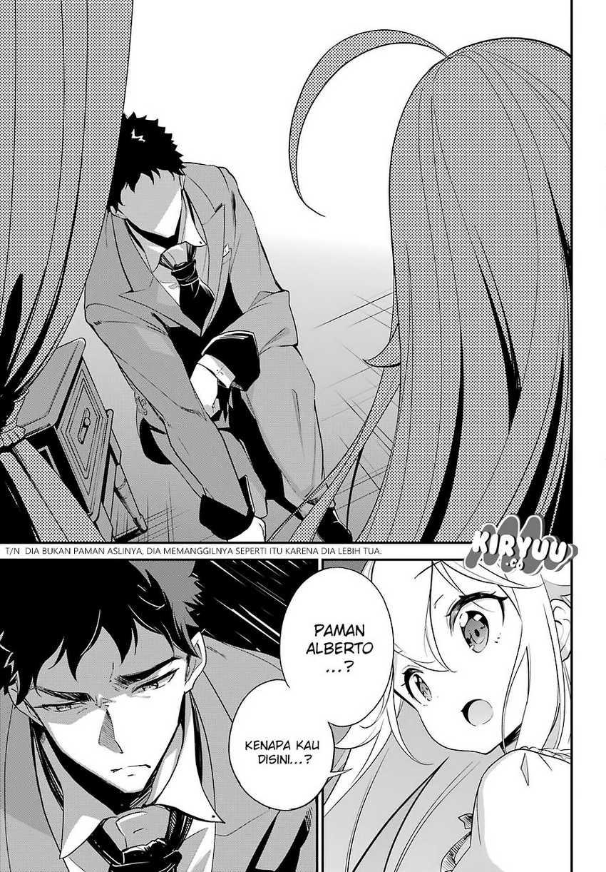 Chichi wa Eiyuu, Haha wa Seirei, Musume no Watashi wa Tenseisha (Dad Is a Hero, Mom Is a Spirit, I’m a Reincarnator) Chapter 09