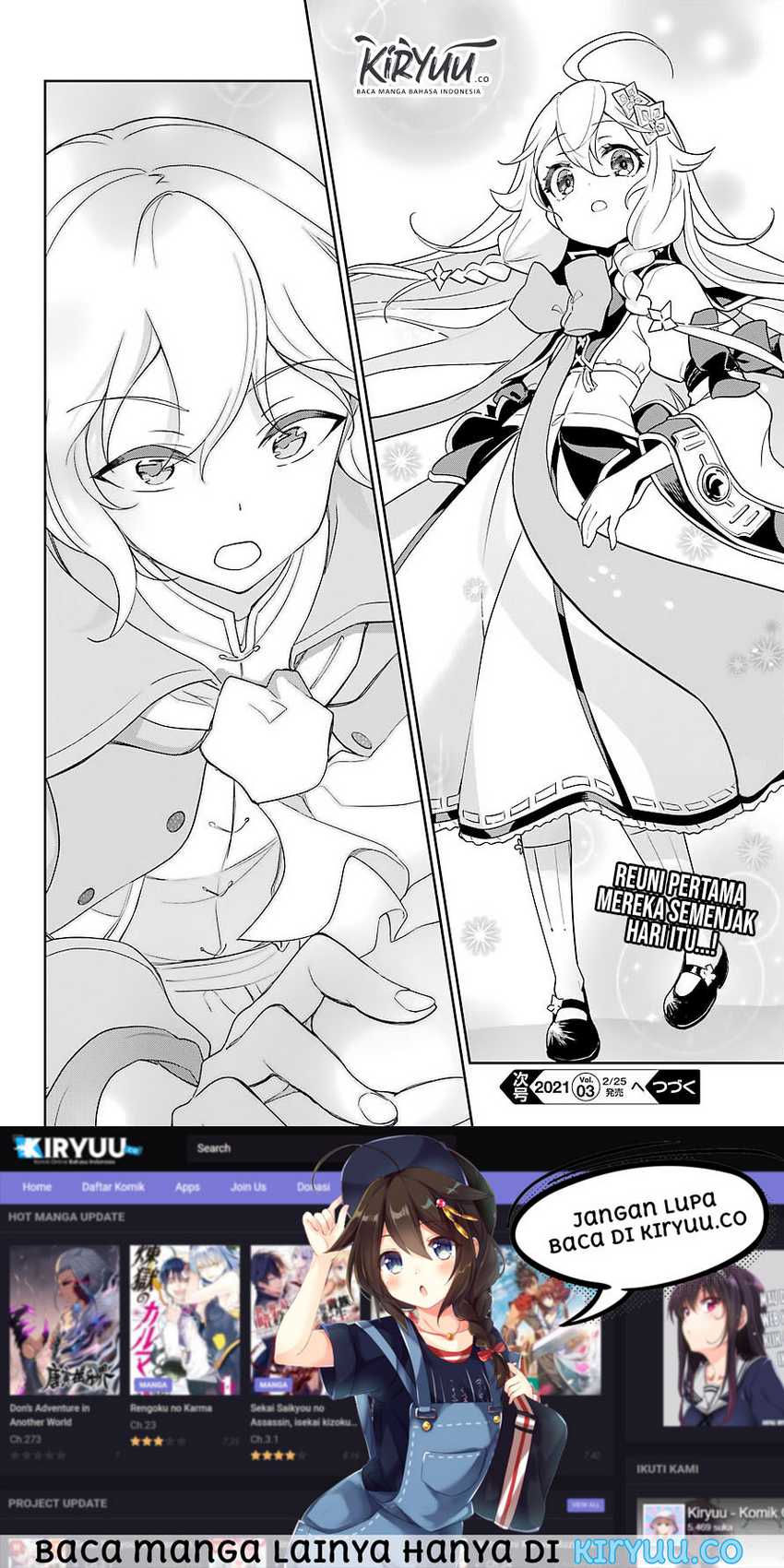 Chichi wa Eiyuu, Haha wa Seirei, Musume no Watashi wa Tenseisha (Dad Is a Hero, Mom Is a Spirit, I’m a Reincarnator) Chapter 28