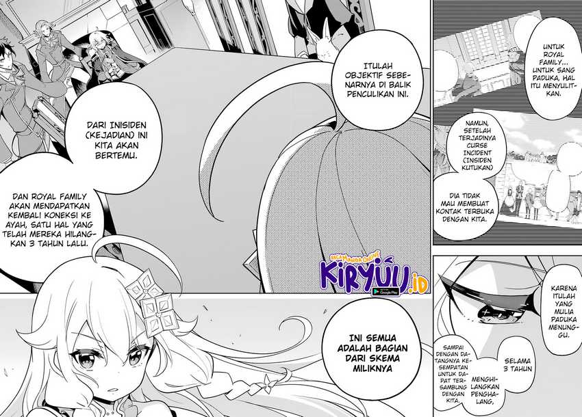 Chichi wa Eiyuu, Haha wa Seirei, Musume no Watashi wa Tenseisha (Dad Is a Hero, Mom Is a Spirit, I’m a Reincarnator) Chapter 34