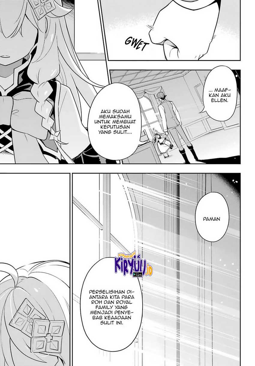 Chichi wa Eiyuu, Haha wa Seirei, Musume no Watashi wa Tenseisha (Dad Is a Hero, Mom Is a Spirit, I’m a Reincarnator) Chapter 35