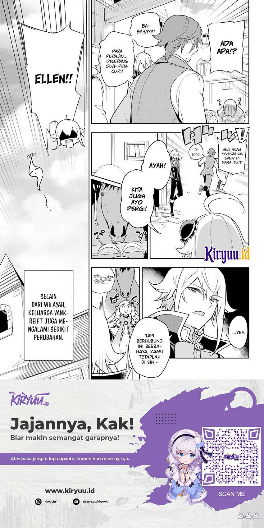 Chichi wa Eiyuu, Haha wa Seirei, Musume no Watashi wa Tenseisha (Dad Is a Hero, Mom Is a Spirit, I’m a Reincarnator) Chapter 39