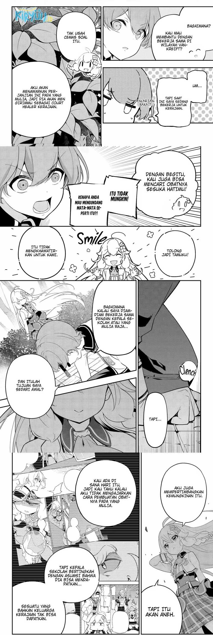 Chichi wa Eiyuu, Haha wa Seirei, Musume no Watashi wa Tenseisha (Dad Is a Hero, Mom Is a Spirit, I’m a Reincarnator) Chapter 50.1