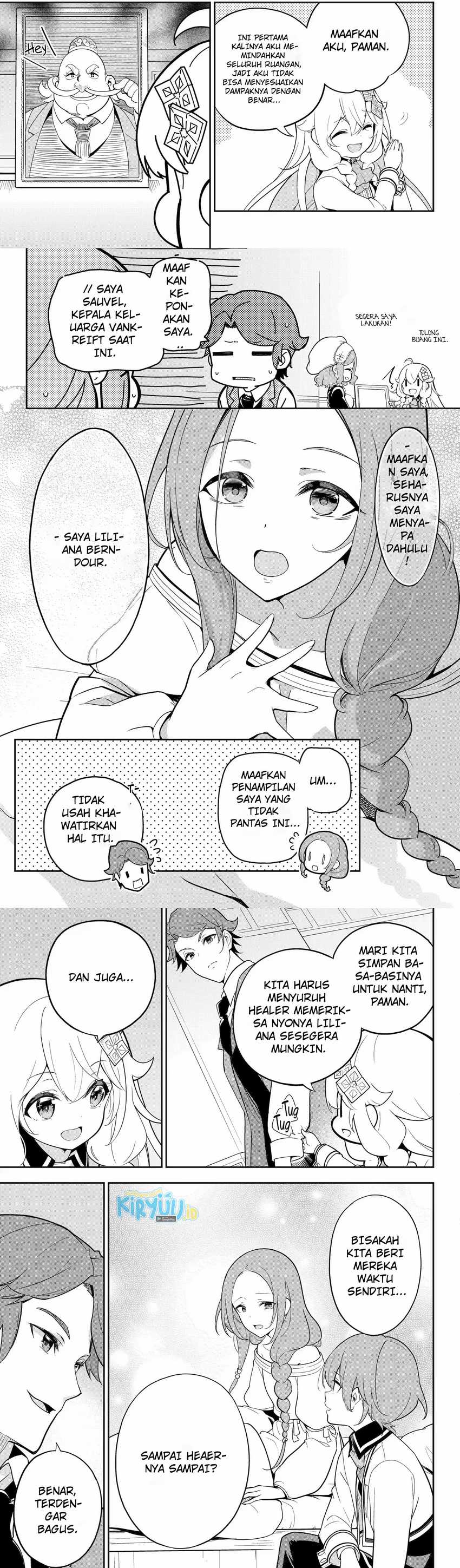 Chichi wa Eiyuu, Haha wa Seirei, Musume no Watashi wa Tenseisha (Dad Is a Hero, Mom Is a Spirit, I’m a Reincarnator) Chapter 50.2