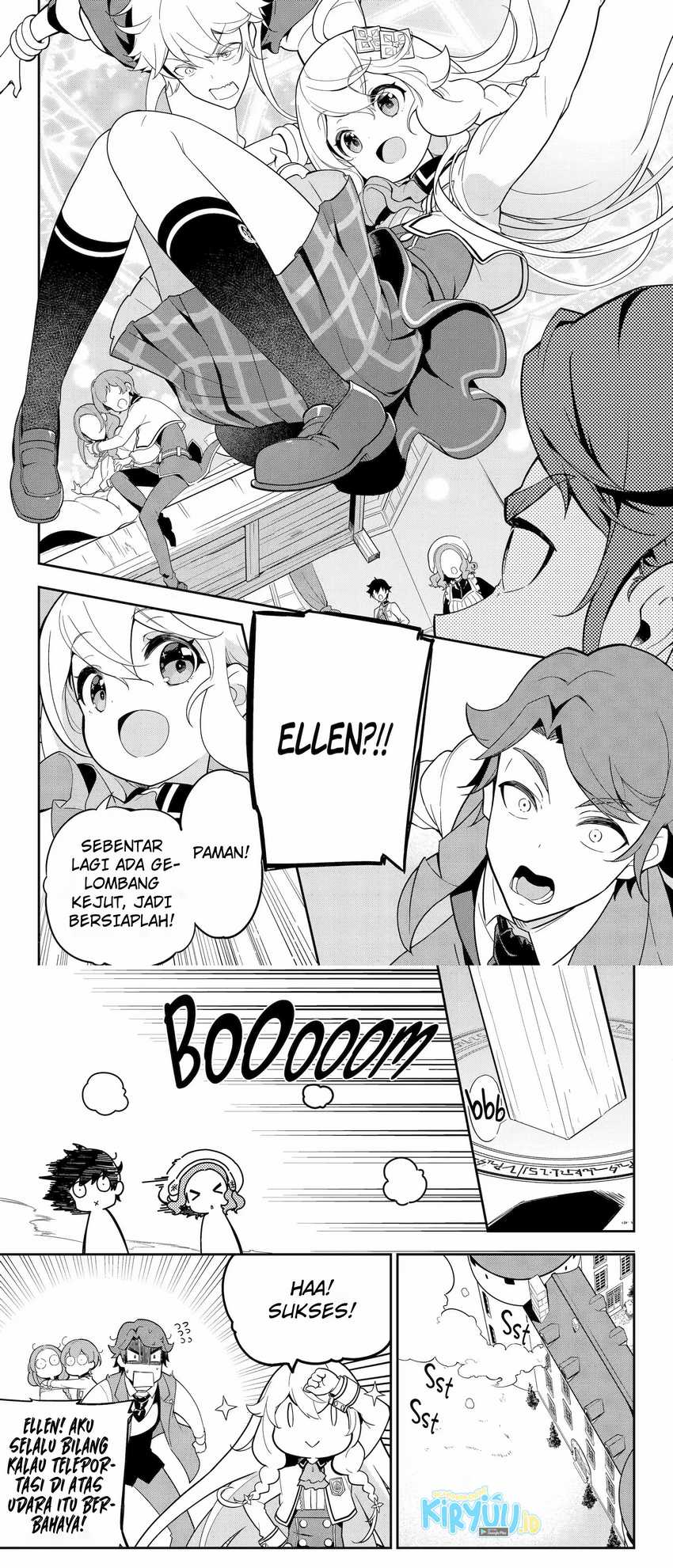 Chichi wa Eiyuu, Haha wa Seirei, Musume no Watashi wa Tenseisha (Dad Is a Hero, Mom Is a Spirit, I’m a Reincarnator) Chapter 50.2