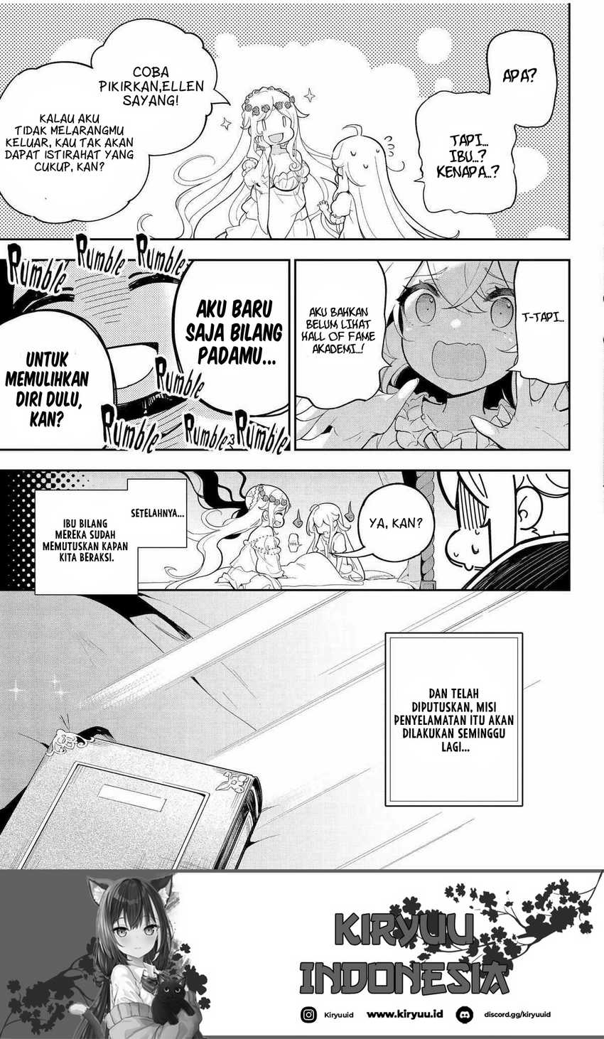 Chichi wa Eiyuu, Haha wa Seirei, Musume no Watashi wa Tenseisha (Dad Is a Hero, Mom Is a Spirit, I’m a Reincarnator) Chapter 54