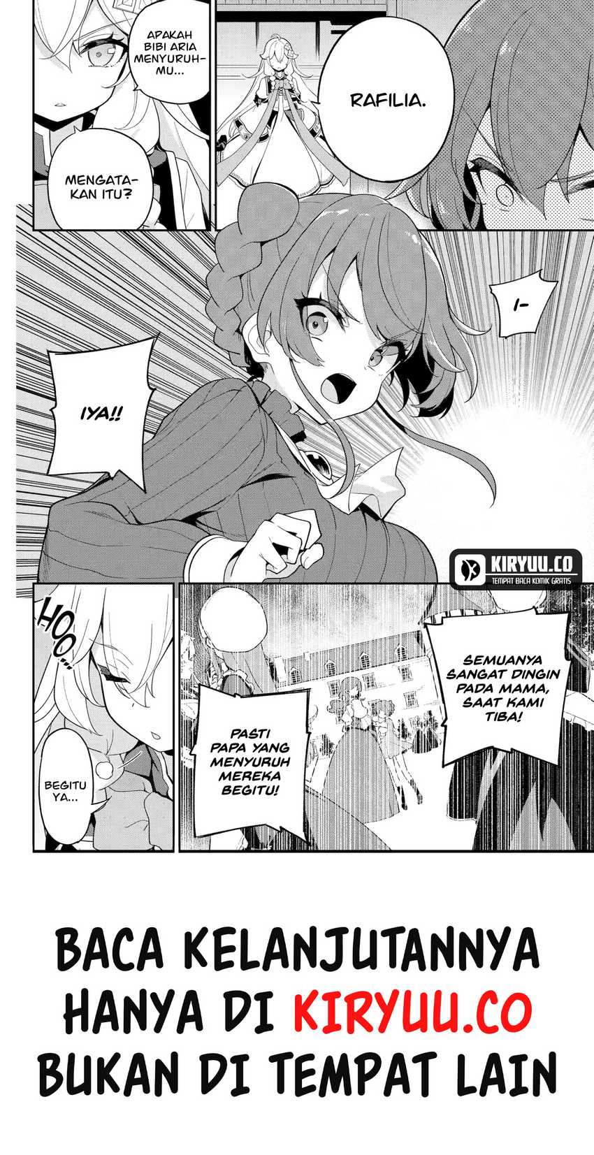 Chichi wa Eiyuu, Haha wa Seirei, Musume no Watashi wa Tenseisha (Dad Is a Hero, Mom Is a Spirit, I’m a Reincarnator) Chapter 64