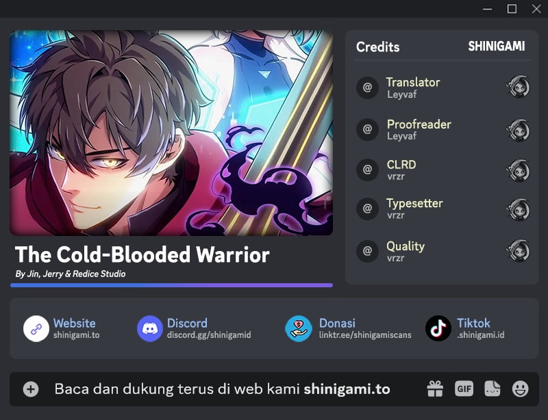 The Cold-Blooded Warrior Chapter 10