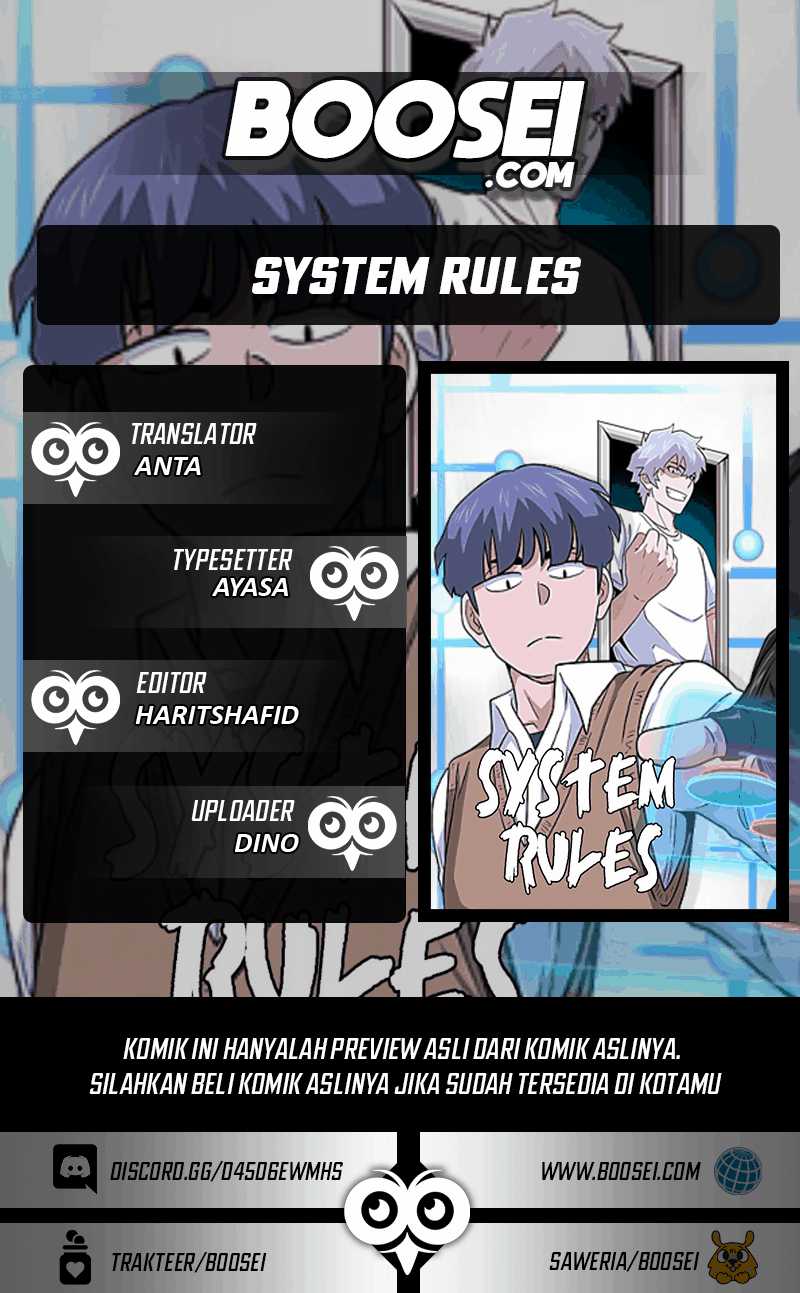 System Rules Chapter 12