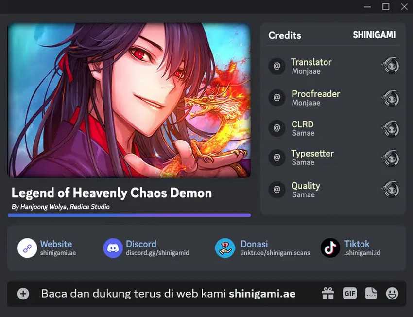 Myst, Might, Mayhem (Legend Of Heavenly Chaos Demon) Chapter 43