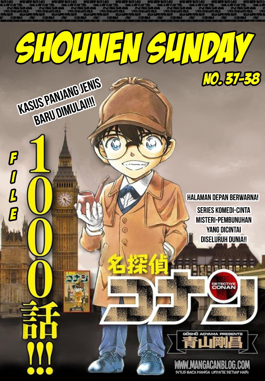 Detective Conan Chapter 1000