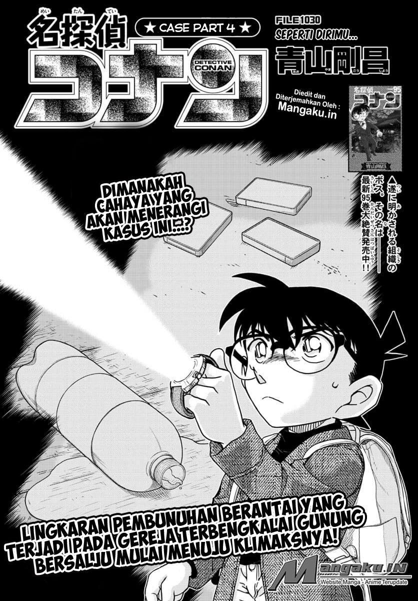 Detective Conan Chapter 1030
