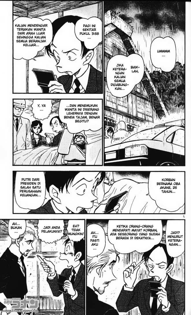 Detective Conan Chapter 580