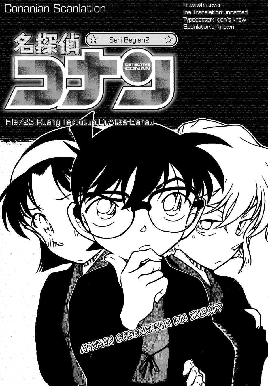 Detective Conan Chapter 723