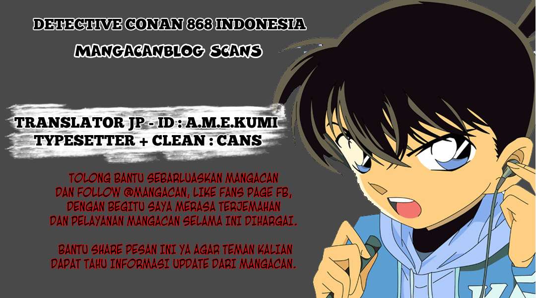Detective Conan Chapter 868