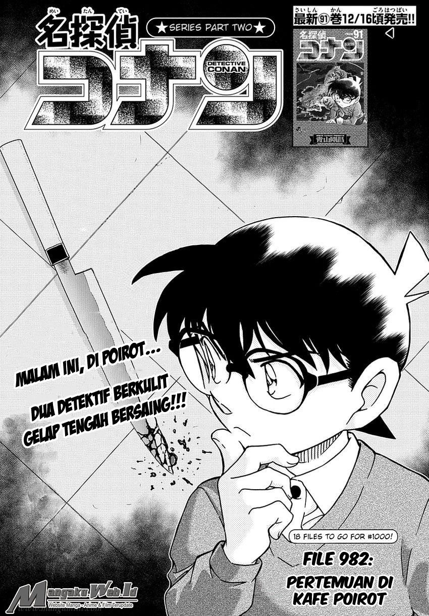 Detective Conan Chapter 982