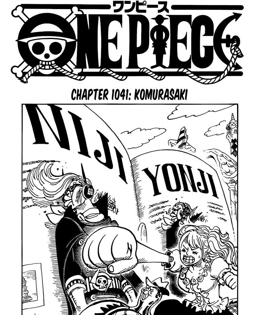 One Piece Chapter 1041 hq
