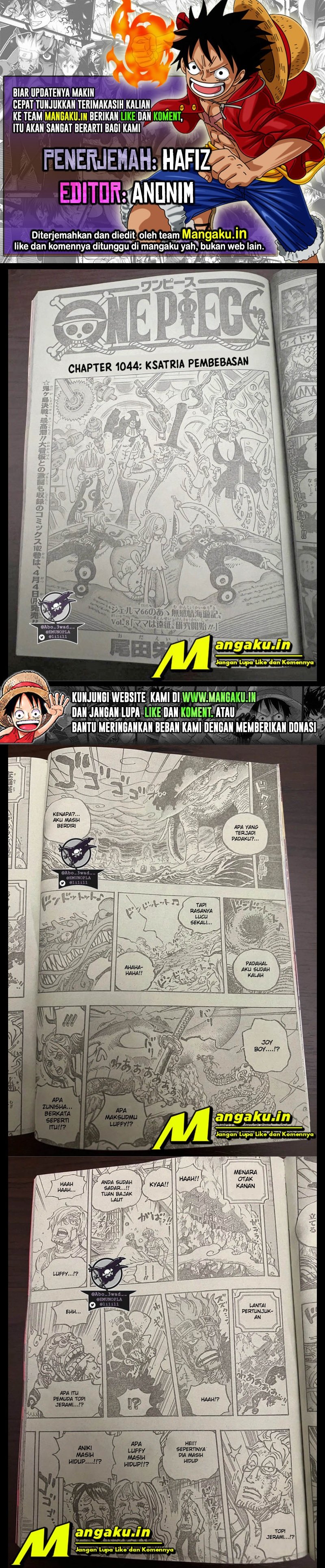 One Piece Chapter 1044 lq