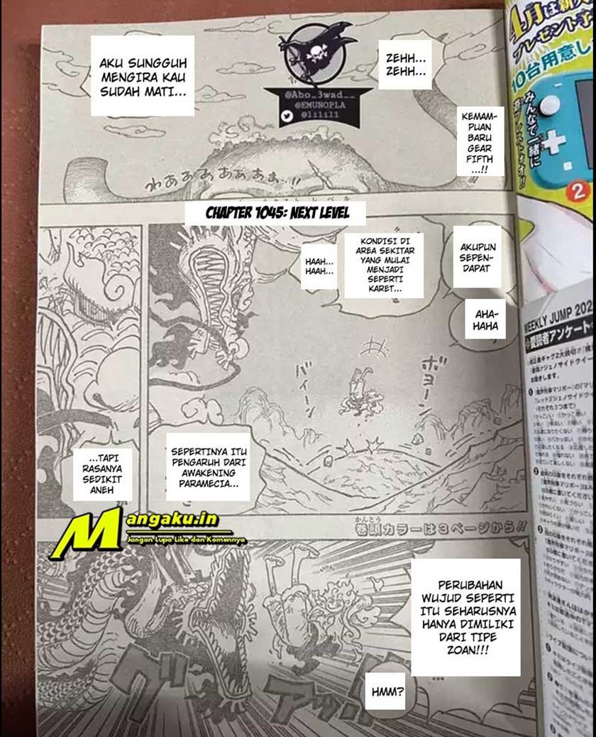 One Piece Chapter 1045 lq