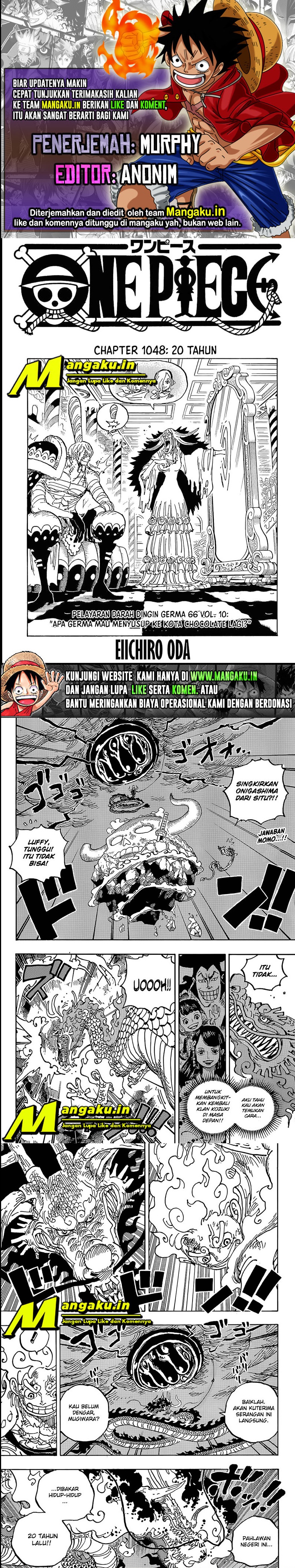 One Piece Chapter 1048 hq