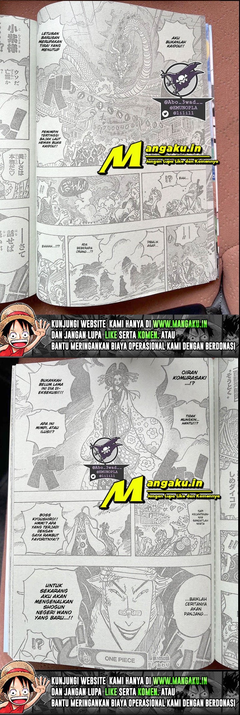 One Piece Chapter 1050 lq