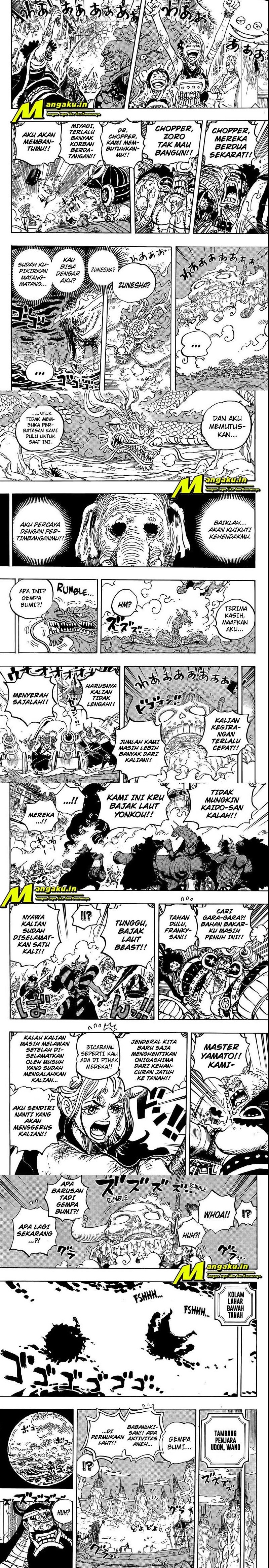 One Piece Chapter 1050 hq