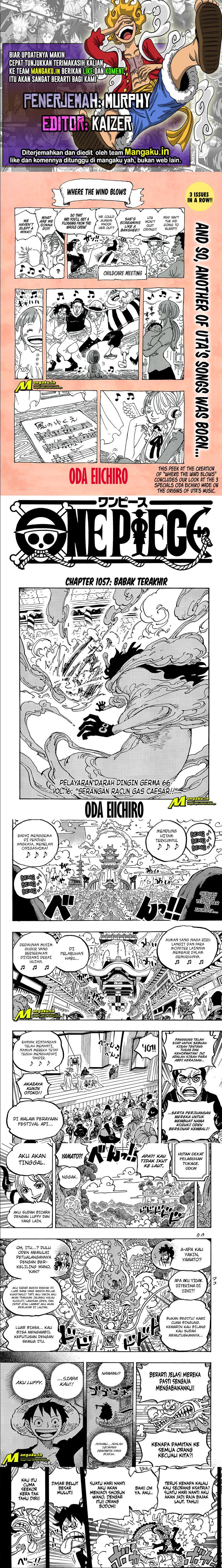 One Piece Chapter 1057