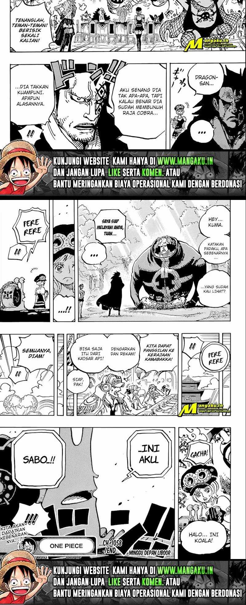 One Piece Chapter 1058 HQ