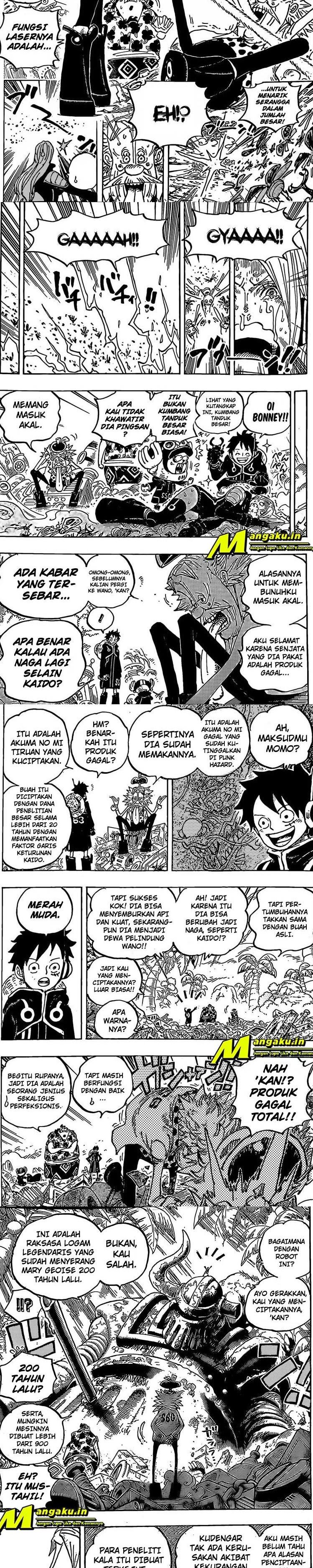 One Piece Chapter 1067 hq