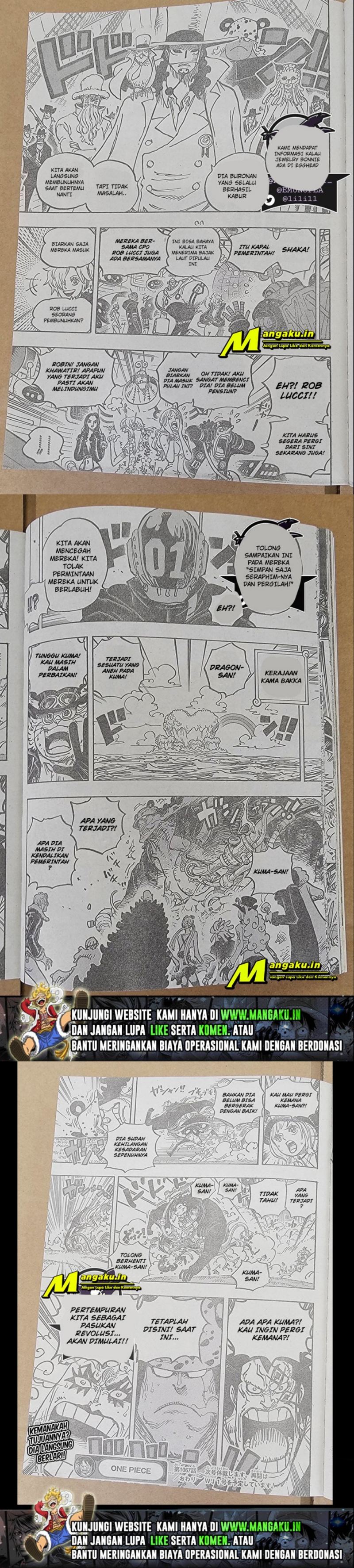 One Piece Chapter 1067 LQ
