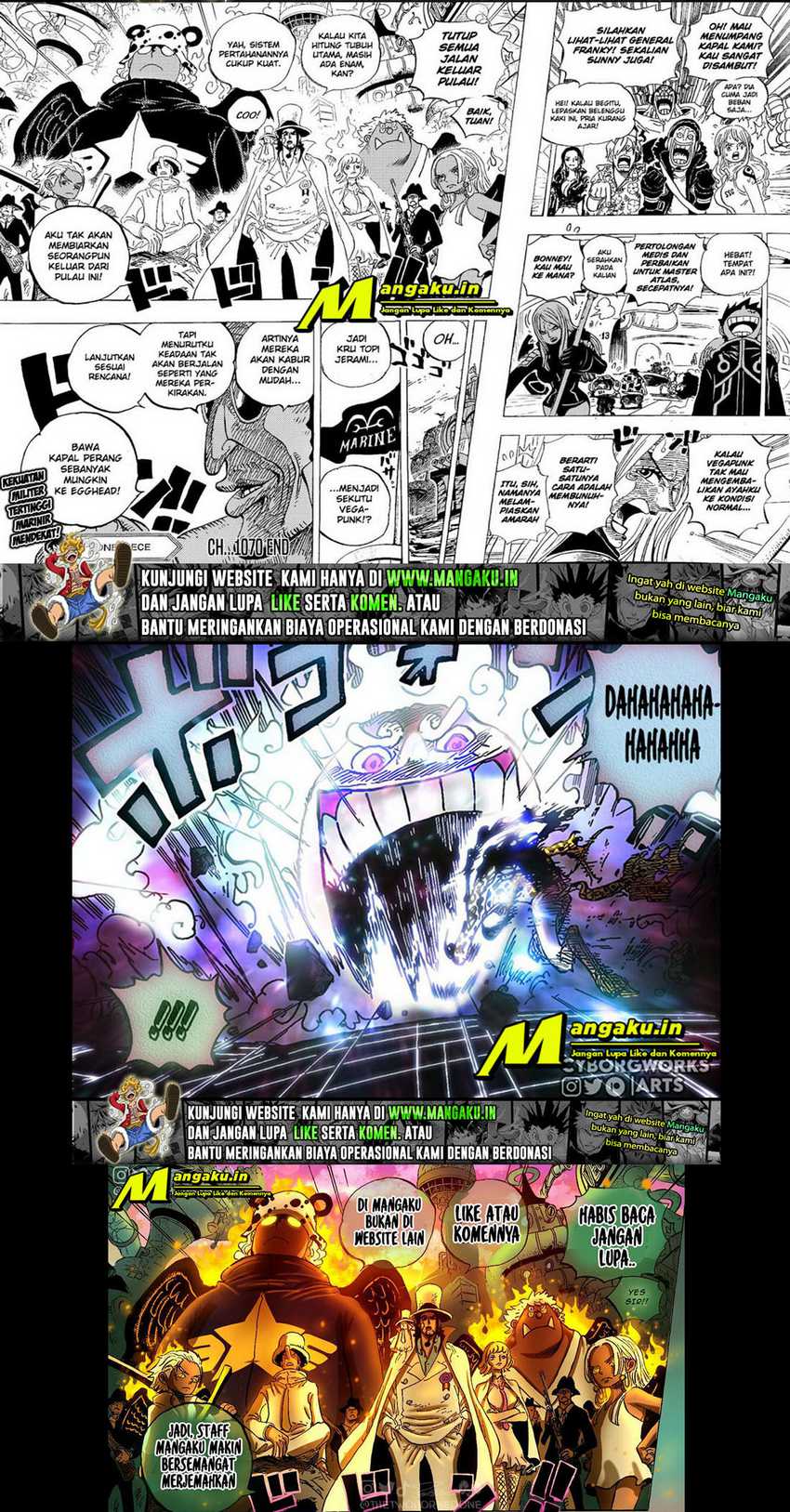 One Piece Chapter 1070 HQ